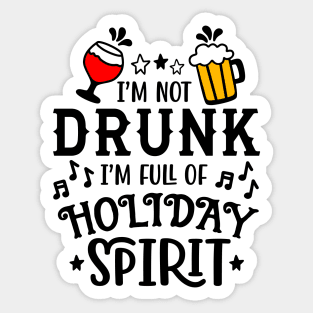 Christmas spirit Christmas party Sticker